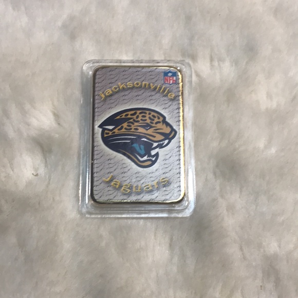 Jacksonville Jaguars Miniature Memorabilia: 24K Gold-Plated Ingot - Picture 5 of 8